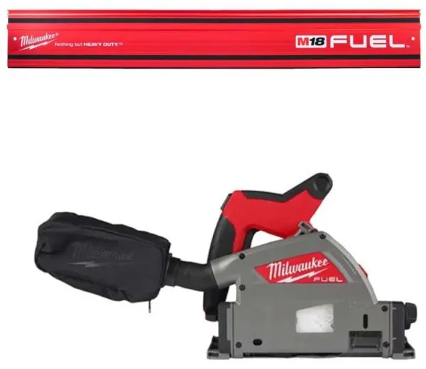 Milwaukee Giluminis pjūklas M18 FPS55-0P su kreipiamuoju bėgeliu
