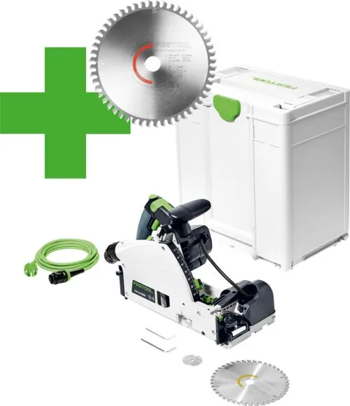 Festool Panardinimo pjūklas su įpjovimo pjūklu TSV 60 KEBQ-Plus Master Edition