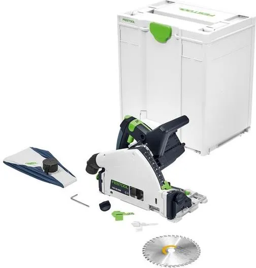 Festool belaidis panardomasis pjūklas TSC 55 KEB-Basic Systainer3 dėžėje