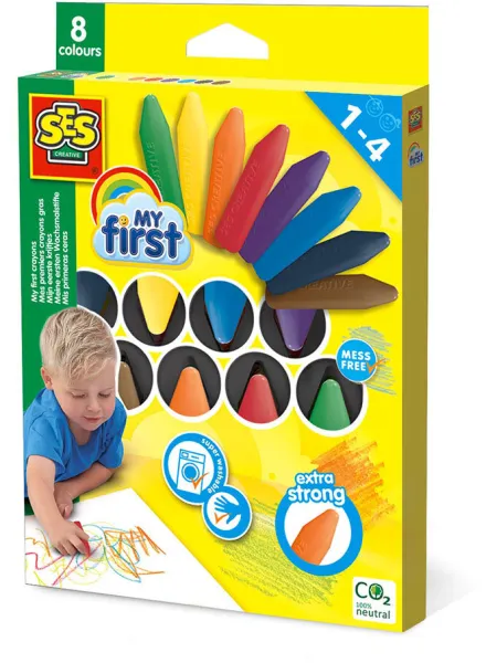 Mano pirmieji - Spalvoti pieštukai 8 vnt.