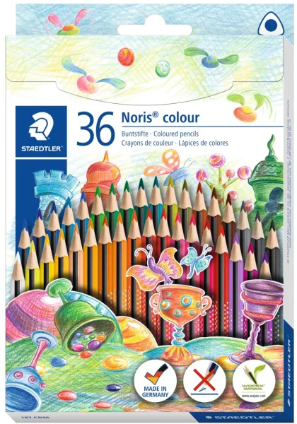 Spalvotas pieštukas Noris WOPEX trikampis (36)