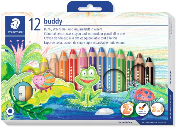 Spalvotas pieštukas Buddy chunky 3in1 (12)