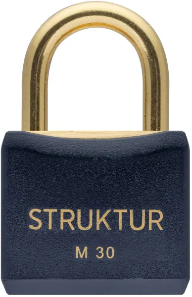 Strukturinis pakabinamas užraktas Marin 30 - 100 % nerūdijantis