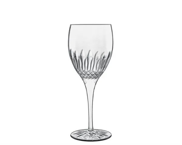 Luigi Bomioli Diamant baltųjų vyno taurių 38 cl. 4 vnt.