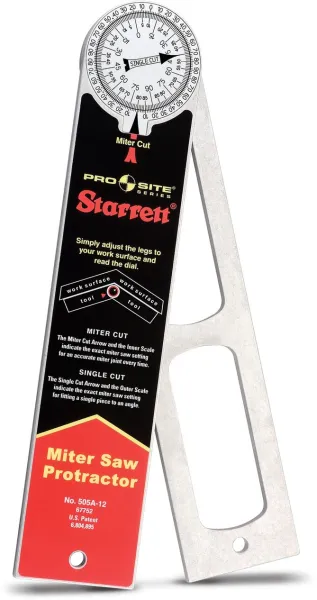 Starrett Kampinis matuoklis 505A-12 300mm - Aliuminis